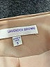 Lavender Brown 100% Nylon Metallic Gold Silver Kimono Size S - photo 7