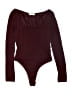 Jolie Burgundy Bodysuit Size M - photo 1