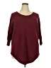 Boutique + 100% Acrylic Burgundy Pullover Sweater Size 2X - photo 1