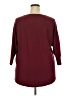 Boutique + 100% Acrylic Burgundy Pullover Sweater Size 2X - photo 2