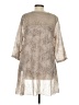 Coco + Carmen Tan 3/4 Sleeve Blouse Size Sm - Med - photo 2