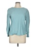 Time and Tru 100% Cotton Teal Pullover Sweater Size M - photo 1