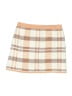 Gap 100% Cotton Plaid Tan Skirt Size 7 - 8 - photo 2