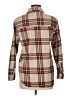 Universal Thread 100% Cotton Plaid Brown Long Sleeve Button-Down Shirt Size M - photo 2