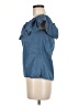 cavalini Blue Short Sleeve Blouse Size M - photo 5