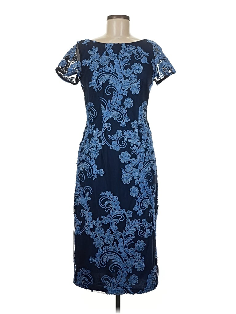 Pre-owned Js Collections Cocktail Dress In Blue