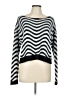 Aster Chevron-herringbone Silver Pullover Sweater Size L - photo 1