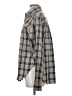 Zara Plaid Gray Long Sleeve Button-Down Shirt Size XS - photo 5