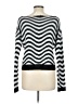 Aster Chevron-herringbone Silver Pullover Sweater Size L - photo 2