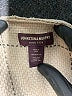 Johnston & Murphy 100% Acrylic Tan Ivory Poncho Size M - photo 7