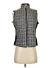 Rafaella Houndstooth Gray Vest Size XS (petite) - photo 1