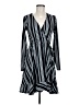 Justify Stripes Black Casual Dress Size M - photo 1