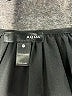 Aqua Solid Black Casual Dress Size S - photo 7