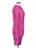 H&M 100% Polyester Pink Cocktail Dress Size M - photo 4