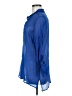 Miraclesuit Blue Long Sleeve Blouse Size M - photo 5