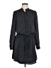 dalia 100% Polyester Polka Dots Gray Casual Dress Size 6 - photo 1
