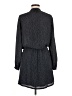 dalia 100% Polyester Polka Dots Gray Casual Dress Size 6 - photo 2