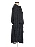 dalia 100% Polyester Polka Dots Gray Casual Dress Size 6 - photo 4