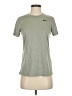 Nike 100% Polyester Gray Active T-Shirt Size S - photo 1