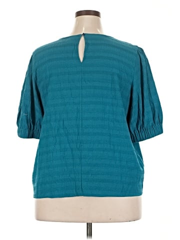 Worthington Short Sleeve Blouse (view 2)