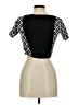 Missguided Black Short Sleeve Top Size 6 - photo 2