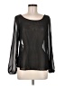 Ali & Kris 100% Polyester Black Long Sleeve Blouse Size M - photo 1