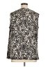 Nine West Animal Print Ivory Gray Long Sleeve Blouse Size 1X - photo 2