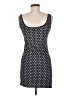 Atmosphere Argyle Black Casual Dress Size 8 - photo 2
