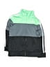 Adidas 100% Polyester Color Block Green Track Jacket Size 4T - photo 1