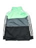 Adidas 100% Polyester Color Block Green Track Jacket Size 4T - photo 2