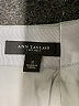 Ann Taylor Metallic Silver Gray Formal Skirt Size 2 - photo 4