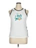 Nike 100% Polyester White Sleeveless T-Shirt Size XL - photo 1