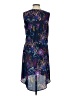 Spense 100% Polyester Paisley Blue Purple Cocktail Dress Size XS (estimated) - photo 2