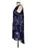 Spense 100% Polyester Paisley Blue Purple Cocktail Dress Size XS (estimated) - photo 5