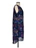 Spense 100% Polyester Paisley Blue Purple Cocktail Dress Size XS (estimated) - photo 4