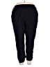 Venezia Sport Solid Black Track Pants Size 18 - 20 - photo 1