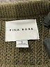 Pink Rose 100% Acrylic Stripes Brown Pullover Sweater Size S - photo 7