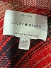 Lucky Brand 100% Cotton Plaid Red Jacket Size S - photo 3