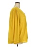 Ann Taylor LOFT 100% Polyester Yellow Long Sleeve Blouse Size 20 - photo 4