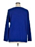 Roz & Ali Blue Pullover Sweater Size XL - photo 2