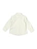 Zara Solid Ivory Long Sleeve Button-Down Shirt Size 2 - photo 2