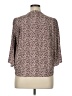 Noa Noa Brown Short Sleeve Blouse Size EU 46 / US 16 - photo 2