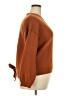 Unbranded 100% Polyester Solid Brown Pullover Sweater Size XXL - photo 4