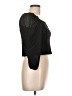 Pigalle Black 3/4 Sleeve Top Size L - photo 4