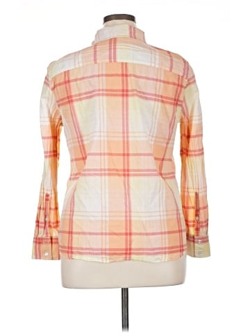 Faded Glory Long Sleeve Button-Down Shirt (view 2)