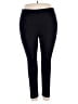 Earth Yoga Solid Black Active Pants Size XXL - photo 1
