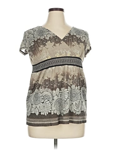Axcess Short Sleeve Blouse (view 1)