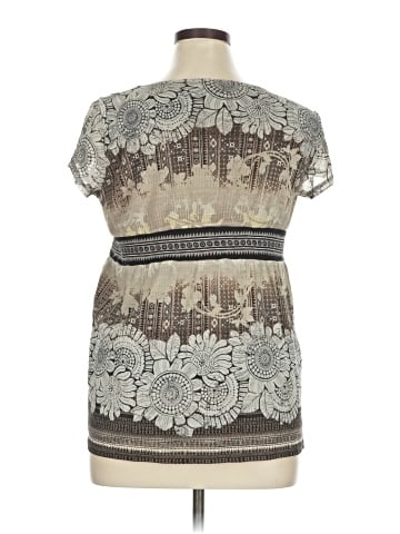 Axcess Short Sleeve Blouse (view 2)