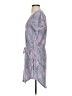 Chaser Print Pink Gray Casual Dress Size S - photo 5