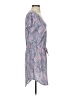 Chaser Print Pink Gray Casual Dress Size S - photo 4